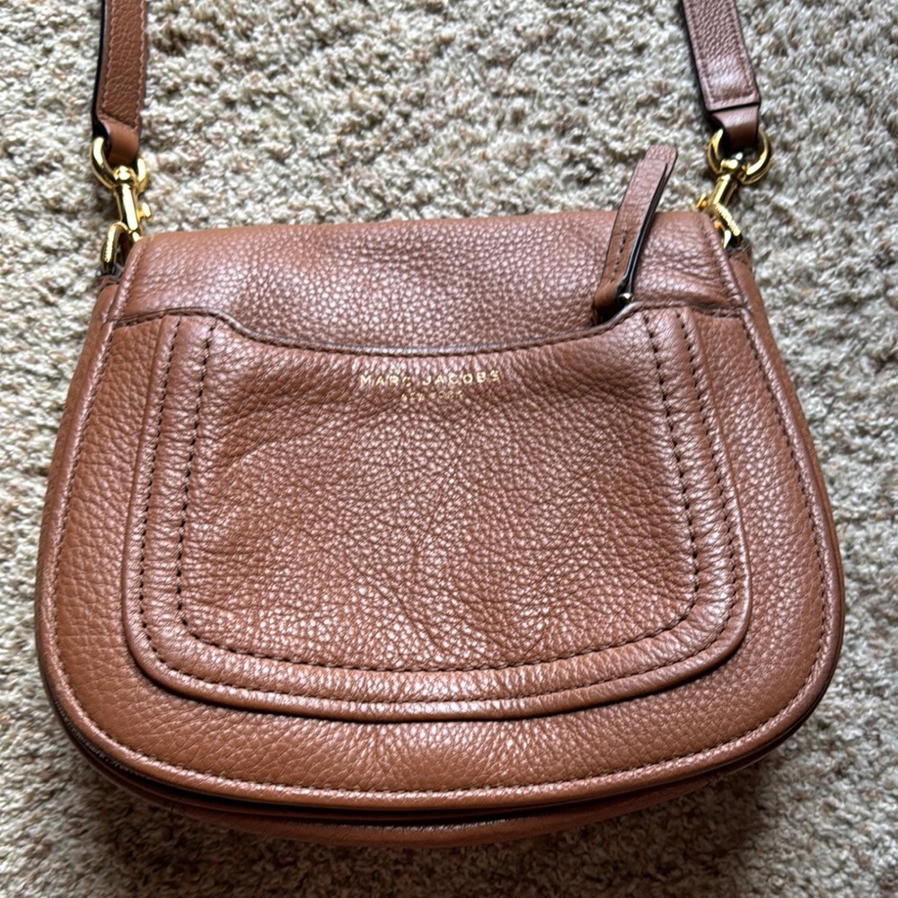 Marc Jacobs Tan Crossbody Bag